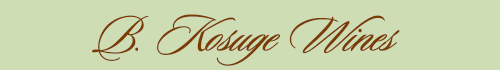 B. Kosuge Wines